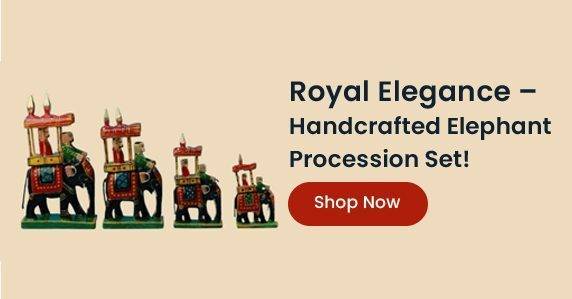 Royal Elegance Handicrafted Elephant