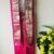 Pink small peacock design Silk Mundu with set