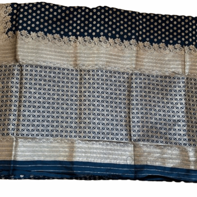 Banarasi Katam saree Blue