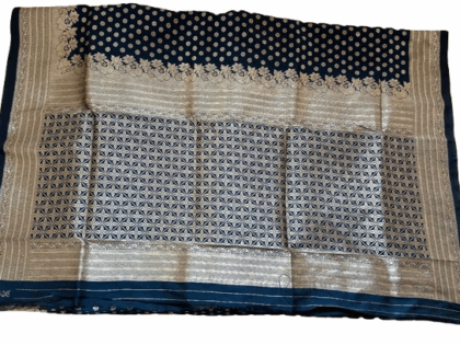 Banarasi Katam saree Blue