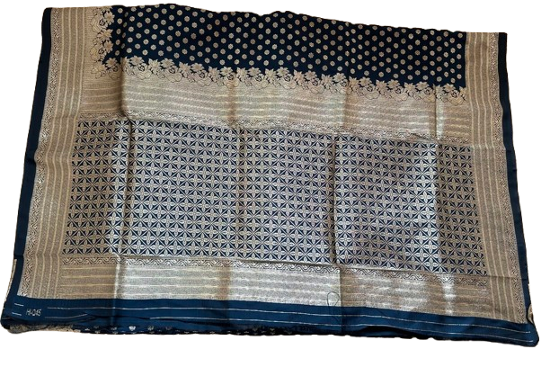 Banarasi Katam saree Blue