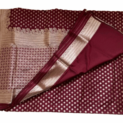 Banarasi Katam saree Brown