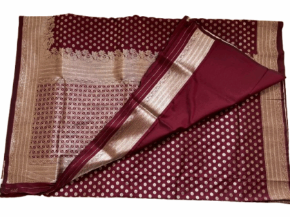 Banarasi Katam saree Brown