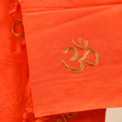 Embroidery Shawl- Om