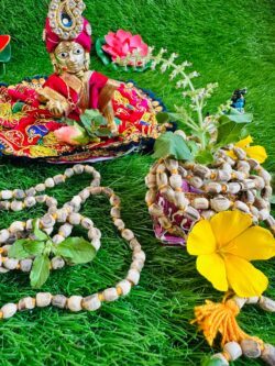 Traditional Thulasi mala for meditation and prayer