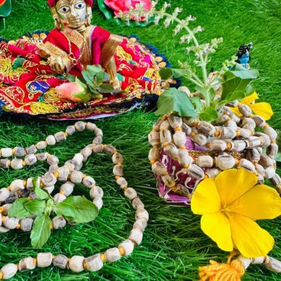 Traditional Thulasi mala for meditation and prayer