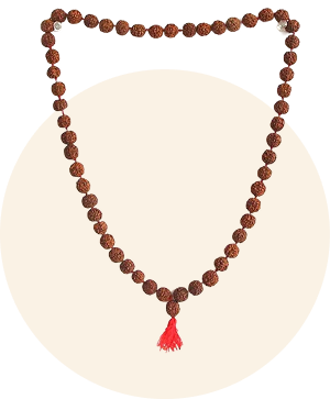 Authentic Rudraksha mala 6mm